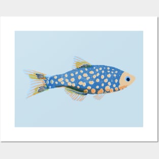 Happy Fish Posters and Art